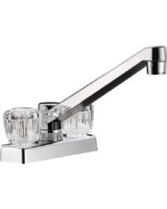 DURA FAUCET 2HANDLE 4  FAUCET CHROME DF-PK640A-CP