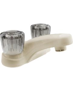 DURA FAUCET LAV FAUCET SMKD ACRY KNOBS BLK 