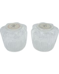 CRYSTAL ACRYLIC KNOBS HOT/COLD 621-DFRKA