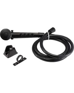 RV SHOWER HEAD/HOSE BLACK 621-DFSA130BK