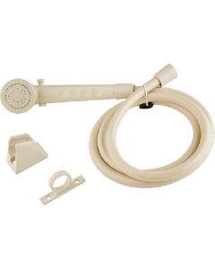 RV SHOWER HEAD/HOSE BISQUE 621-DFSA130BQ
