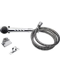RV SHOWER HEAD/HOSE CHROME 621-DFSA130CP