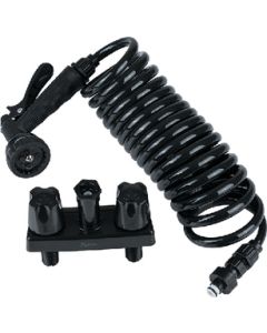 DURA FAUCET SPRAY FAUCET W-HOSE NOZZLE BLK DF-SA186-BK