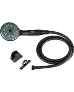 DURA FAUCET PREM SHOWERWAND-HOSE KIT BLK DF-SA432K-MB