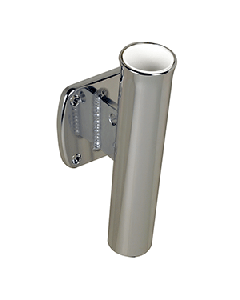 C.E. Smith Single Aluminum 5&#176; Transom Mount Rod Holder 53750