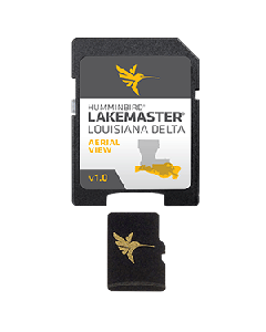Humminbird LakeMaster Aerial Satellite View - Louisiana Delta 600050-1