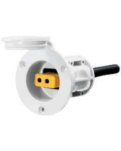 Cannon Downriggers Flush Mount Power Port White CDR 1903013