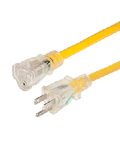 Marinco 14/3 Lighted Extension Cord - No 150025NL