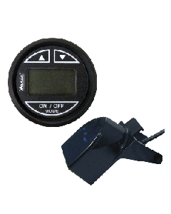 Faria Euro Black 2" Depth Sounder w/Transom Mount Transducer 12850