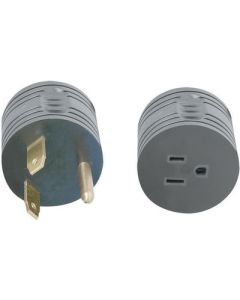 Voltec Industries Park Adapter  30A Male 15A Female VTC 1600501