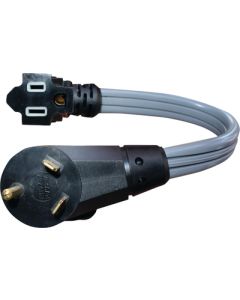 Voltec Industries Flat Wire 30-15 Amp Adapter 12In VTC 1600569