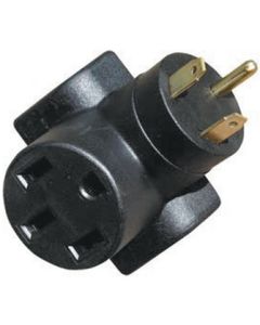 Voltec Industries 30-50 Amp Adapter HD Rt Agl Black VTC 1600582