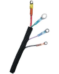 Ancor 1/2  Black Split Loom - 10' ANC 453501