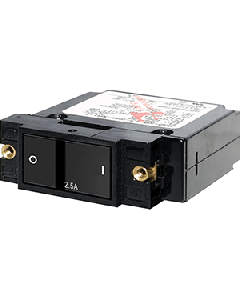 BLUE SEA 7399 CIRCUIT BREAKER SC1 2.5A FLAT ROCKER 7399