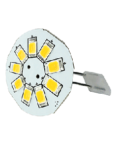 Lunasea G4 Back Pin 0.9" LED Light - Warm White LLB-21BW-21-00