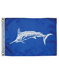 Taylor Made 12" x 18" White Marlin Flag 3018