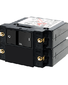 BLUE SEA 7412 A-SERIES ROCKER CIRCUIT BREAKER 16A 7412