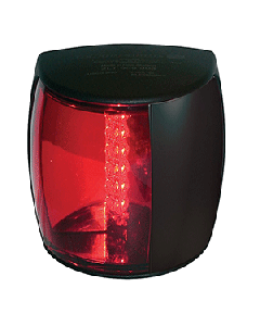 Hella Marine NaviLED PRO Port Navigation Lamp - 2nm - Red Lens/Black Housing 959900001