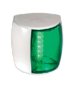 Hella Marine NaviLED PRO Starboard Navigation Lamp - 3nm - Green Lens/White Housing 959908211