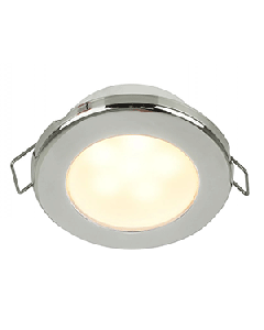 Hella Marine EuroLED 75 3" Round Spring Mount Down Light - Warm White LED - Stainless Steel Rim - 12V 958109521