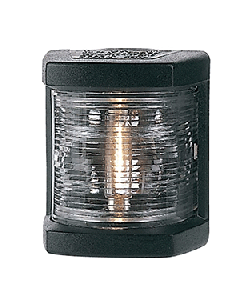 Hella Marine Stern Navigation Lamp- Incandescent - 2nm - Black Housing - 12V 003562015
