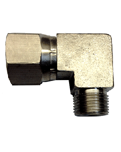 Uflex 90° 3/8 NI Plate Comp Fitting MD 38 NI COM FT