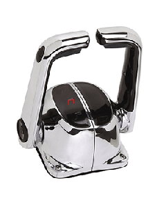 Uflex Twin Lever Top Mount Control w/Neutral Lock & Trim Switch - Chrome B502CHT/L