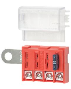Blue Sea Systems FUSE BLOCK STB BAT TERM 4 CIRC BLU-5023