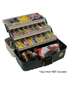 Plano  PLANO THREE TRAY FIXED COMPARTMENT TACKLE BOX 530006