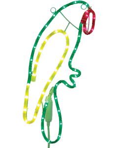 Green Long Life LED Parrot 18" MMI-8080123