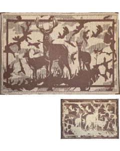 Ming's Mark Reversible Mat Deer Camo/Brown 8' x 11' MMI-HC8117