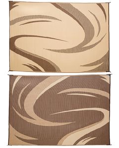Ming's Mark Reversible Mat Swish Brown/Tan 8' x 11' MMI-SD8117