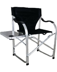 Stylish Camping H.D. Director's Chair Black MMI SL1214BLACK