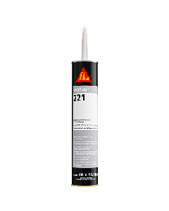 Sika Sikaflex® 221 Multi-Purpose Polyurethane Sealant/Adhesive - 10.3oz(300ml) Cartridge - Aluminum Gray 90892