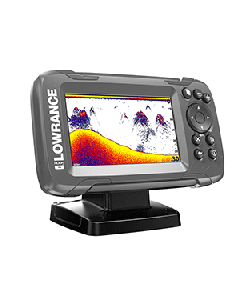 Lowrance HOOK²-4x 4" Bullet Fishfinder Transom Mount Bullet Skimmer Transducer 000-14012-001