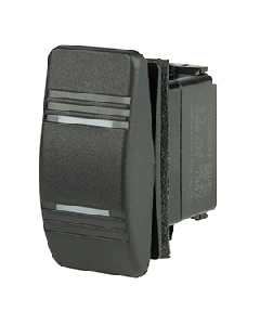 BEP SPDT Contura Switch - 2-Amber LEDs - 1001803