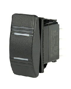 BEP DPDT Contura Switch - 2-Amber LEDs - 1001808