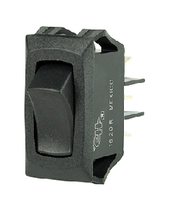 BEP Curved SPDT Mini Rocker Switch - 12V 1001706