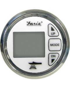 Faria Ch Ss Wht Depth-Air Water Temp FAR 13852