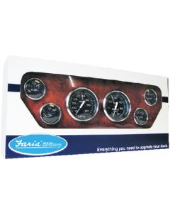 Faria Gauge Set 6 Chespeak Ss Blk Ib FAR KTF003