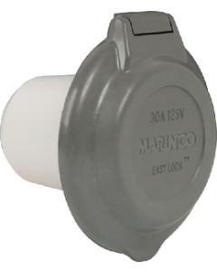Parkpower By Marinco Inlet-Contour 30A Gray PKP 304ELBRVG