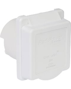 Parkpower By Marinco Power Inlet 50A White PKP 50ARVIW