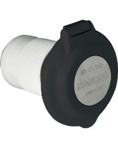 Park Power Power Inlet 50A Gray PKP-6344ELBRVBLK