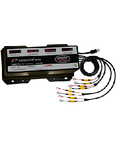 Dual Pro Professional Series Battery Charger - 60A - 4-15A-Banks - 12V-48V PS4