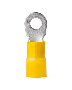 ANCOR 4 AWG 1/4" NYLON RING TERMINALS 25 PACK 210254