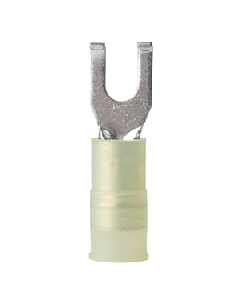 ANCOR 12-10 #6 NYLON FLANGED SPADE CONNECTORS 25 PACK 210321