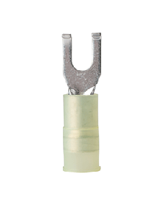 ANCOR 12-10 #8 NYLON FLANGED SPADE CONNECTORS 25 PACK 210322