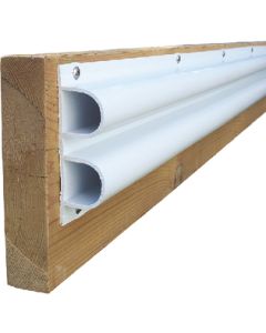 Dock Edge Double D Profile 5X8Ft White DEI-1002F