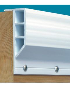 Dock Edge Full Face Profile 16'Roll Whi DEI 1160F