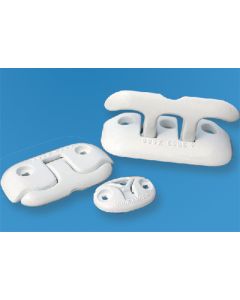Dock Edge Dock Cleat Flip Up 6In White DEI 2606WF